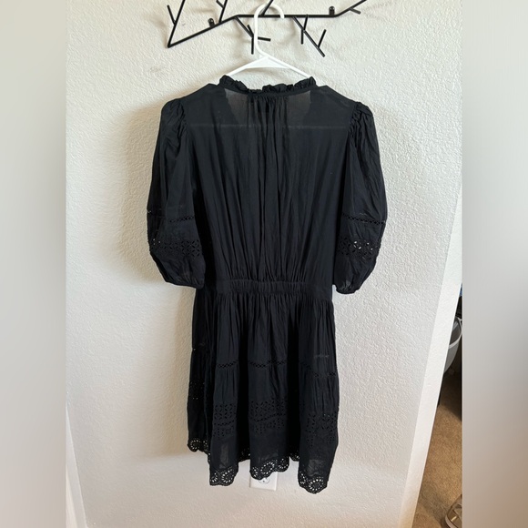 GAP Eyelet Black Lace Mini Dress - Picture 4 of 4